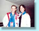 WC2005, with Johnny Weir =8)