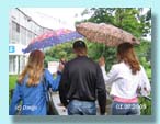 Moscow umbrellas